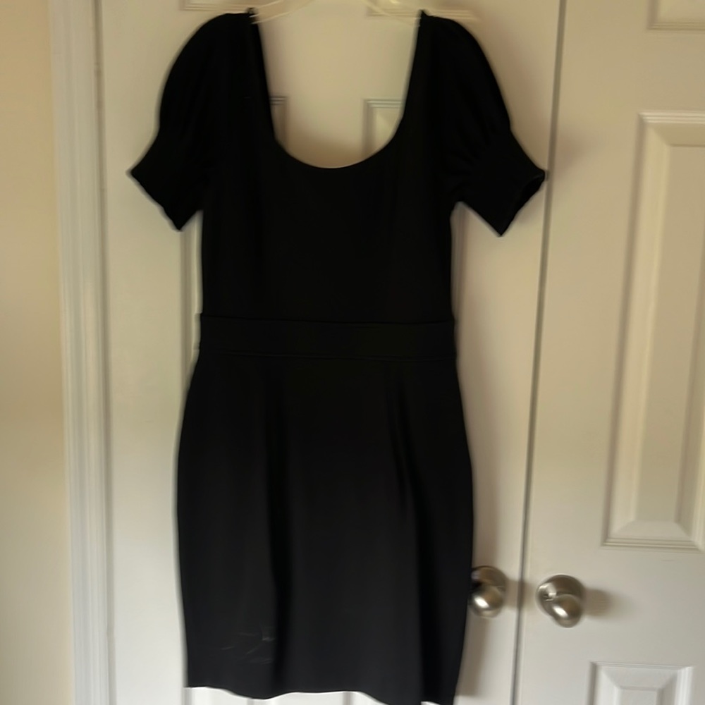 Little black dress.